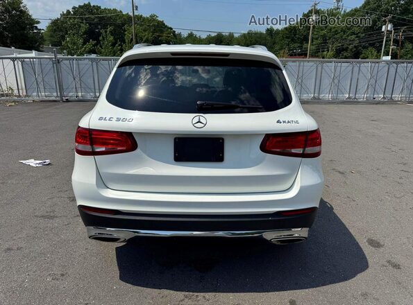 WDC0G4KB5GF035412 2016 MERCEDES-BENZ GLC-CLASS White Rear view