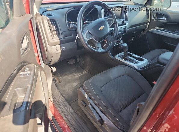 1GCHSCE39G1303090 2016 CHEVROLET COLORADO Бордовый Вид щитка приборов