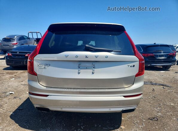 YV4A22PK8G1037140 2016 VOLVO XC90 Beige Vista interior delantera