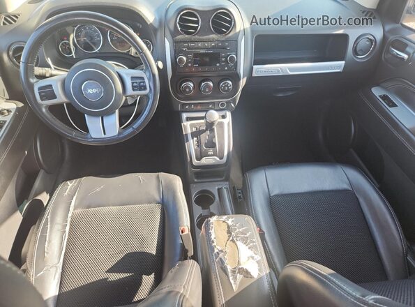 1C4NJCEA2GD769267 2016 JEEP COMPASS Black Vista del cuadro de instrumentos