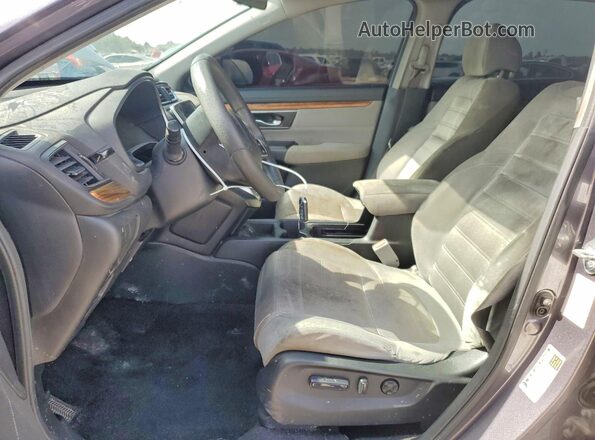 7FARW1H57JE045391 2018 HONDA CR-V Gray Widok deski rozdzielczej