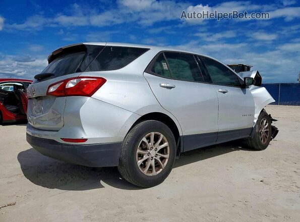 3GNAXHEV2KS624291 2019 CHEVROLET EQUINOX Silver Przód prawy