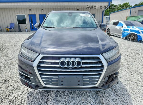 WA1VAAF79HD024082 2017 AUDI Q7 Black უკანა ხედი