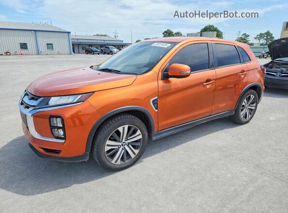 JA4AP4AU5LU005128 2020 MITSUBISHI OUTLANDER Orange Tył lewy