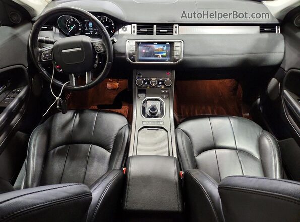SALVP2RX2KH340793 2019 LAND ROVER RANGE White ხელსაწყოთა პანელის ხედი