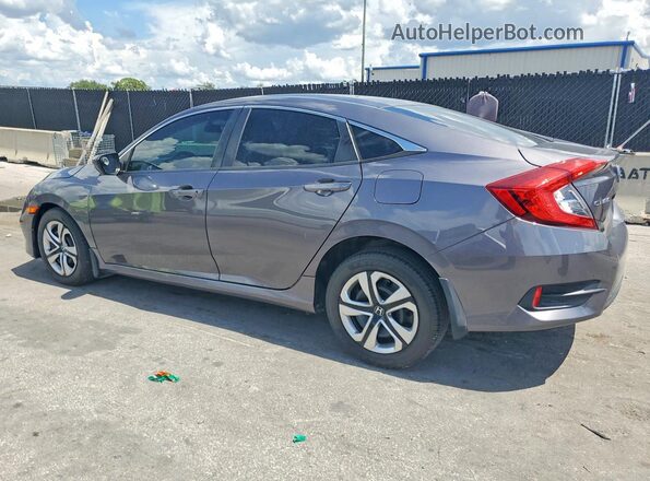 19XFC2F57GE030548 2016 HONDA CIVIC Gray Rear right