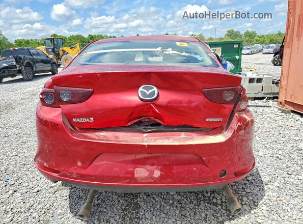 JM1BPACL4K1106996 2019 MAZDA 3 Красный Вид салона спереди