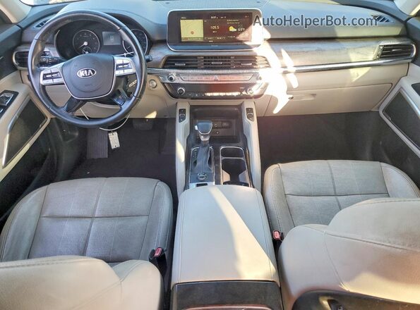 5XYP34HC5LG047938 2020 KIA TELLURIDE Серый Вид щитка приборов