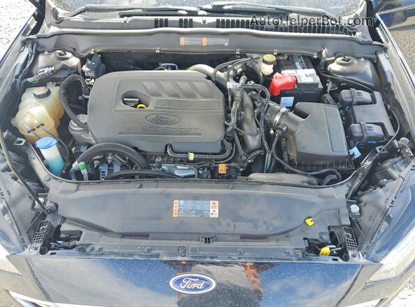 3FA6P0HD3JR186699 2018 FORD FUSION Black Вид підкапотного простору