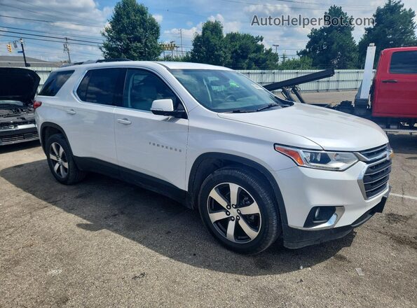 1GNEVHKW5JJ274725 2018 CHEVROLET TRAVERSE White წინა ხედი