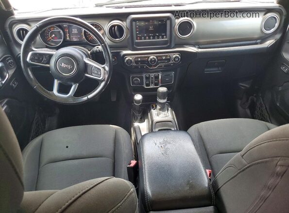 1C4HJXEN8LW214149 2020 JEEP WRANGLER Black Սարքավորումների վահանակի տեսք