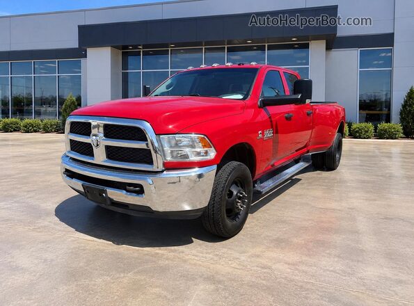 3C63RRGL1JG281172 2018 RAM 3500 Red Tył prawy