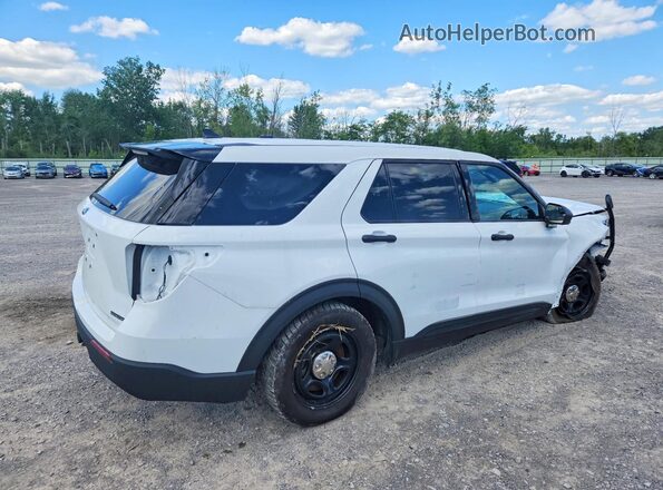 1FM5K8AB7PGB84607 2023 FORD EXPLORER Белый Передняя правая четверть