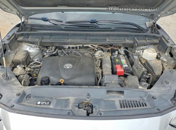 5TDGZRAH5LS500220 2020 TOYOTA HIGHLANDER Silver Вид наклейки з VIN-кодом