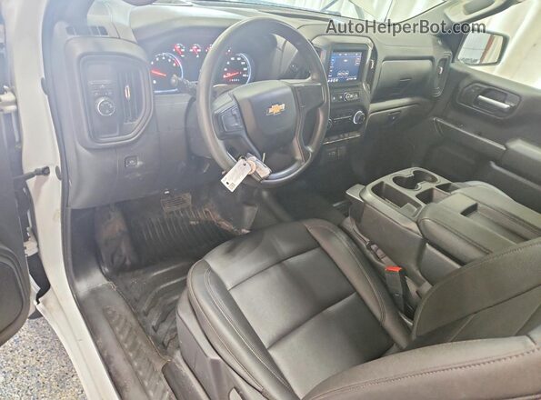 3GCNAAEK8PG359797 2023 CHEVROLET SILVERADO White ხელსაწყოთა პანელის ხედი