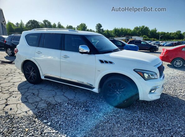 JN8AZ2NDXG9800333 2016 INFINITI QX80 White Widok z przodu