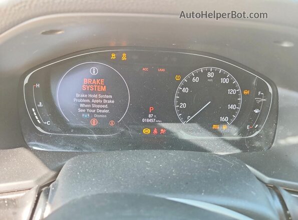 1HGCV1F16LA005773 2020 HONDA ACCORD White Vista de los asientos traseros