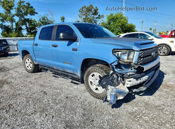 5TFDY5F18MX998175 2021 TOYOTA TUNDRA Blue Вид спереду