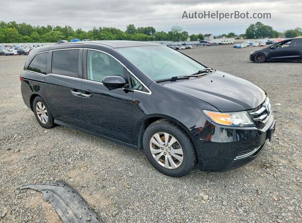 5FNRL5H63GB116714 2016 HONDA ODYSSEY Black Widok z przodu