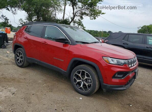 3C4NJDCN7ST545104 2025 JEEP COMPASS Red წინა ხედი