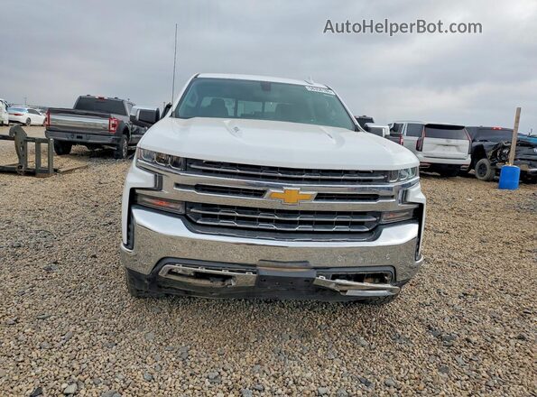 3GCUYGEL0LG417267 2020 CHEVROLET SILVERADO White Widok z tyłu