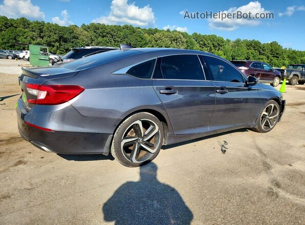 1HGCV1F35LA010156 2020 HONDA ACCORD Gray Delantero derecho