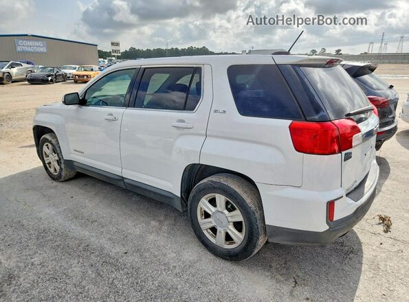 2GKALMEK6G6128438 2016 GMC TERRAIN White Trasero derecho