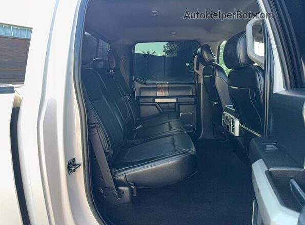 1FTEW1E53KKD04901 2019 FORD F150 White Vista interior delantera