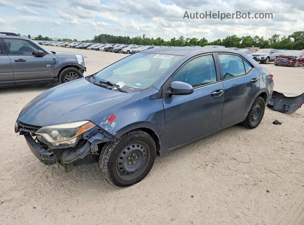 5YFBURHE6GP452293 2016 TOYOTA COROLLA Gray უკანა მარცხენა