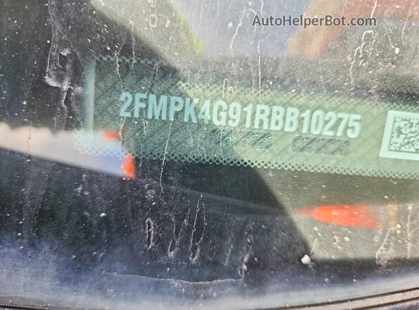 2FMPK4G91RBB10275 2024 FORD EDGE Silver Панорамний вид салону 360°