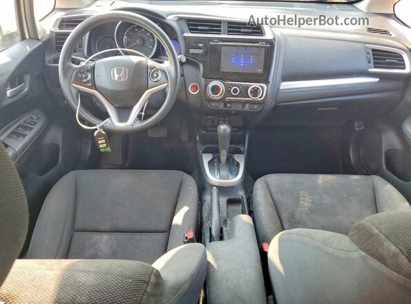 JHMGK5H72GS004037 2016 HONDA FIT Белый Вид щитка приборов