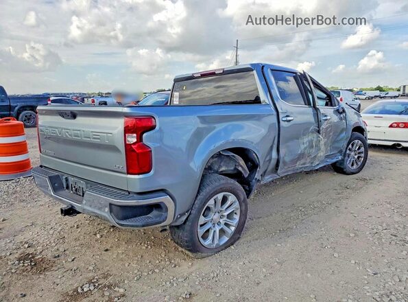 2GCPAEED1P1111286 2023 CHEVROLET SILVERADO Gray Front right