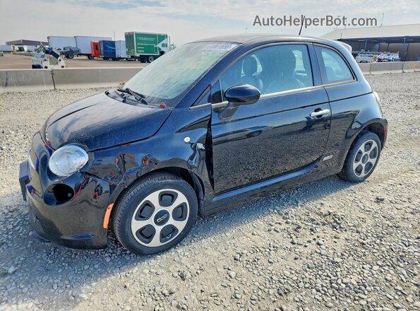3C3CFFGE4GT209811 2016 FIAT 500 Black Հետևի ձախ