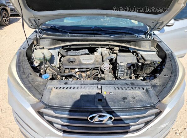 KM8J33A26GU038358 2016 HYUNDAI TUCSON Серебряный Вид наклейки с VIN-кодом