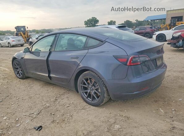 5YJ3E1EA0MF091641 2021 TESLA MODEL Blue Tył prawy