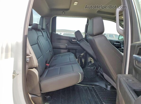3GCPAAEK3NG637608 2022 CHEVROLET SILVERADO White Vista interior trasera