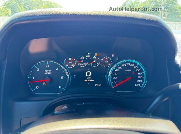 1GNSKHKC0HR314285 2017 CHEVROLET SUBURBAN Черный Вид щитка приборов