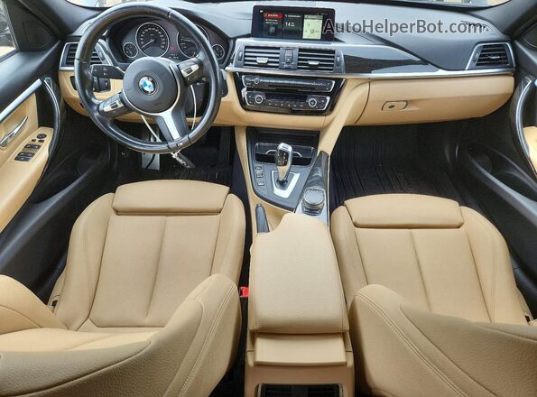 WBA8D9G55JNU70281 2018 BMW 3 SERIES Black Սարքավորումների վահանակի տեսք
