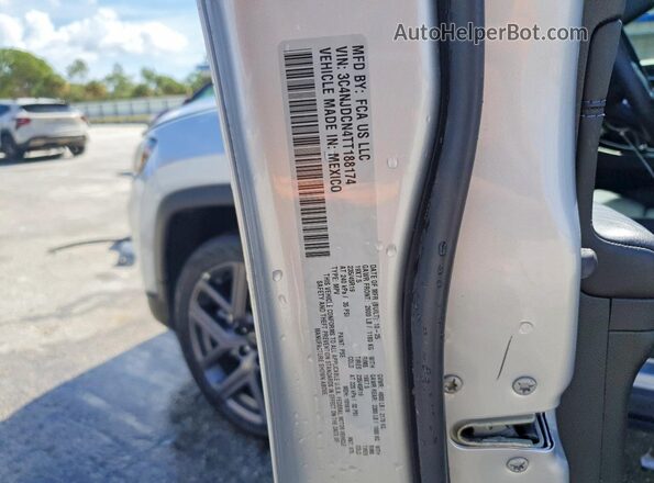 3C4NJDCN4TT188174 2026 JEEP COMPASS Silver VIN sticker view