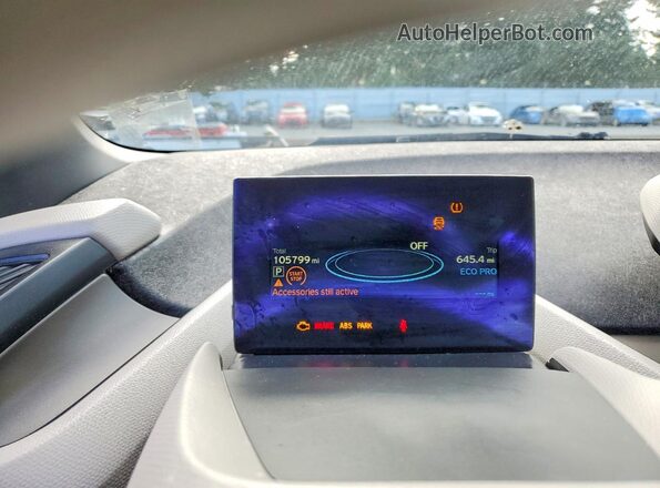 WBY1Z8C36HV890886 2017 BMW I3 White Հետևի նստատեղերի տեսք