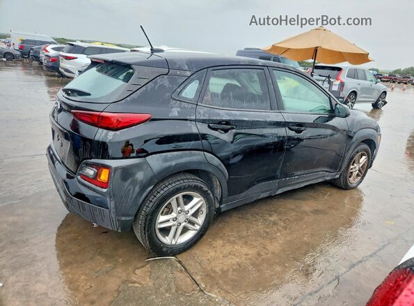 KM8K12AA5KU295953 2019 HYUNDAI KONA Черный Передняя правая четверть