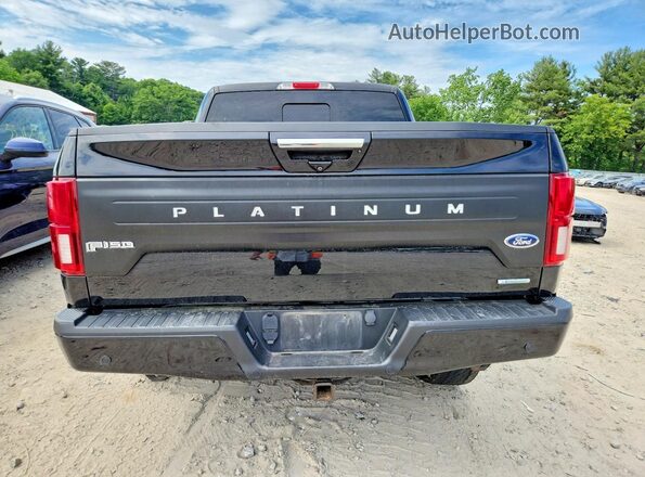 1FTEW1E44LFA26544 2020 FORD F150 Black წინა სალონის ხედი