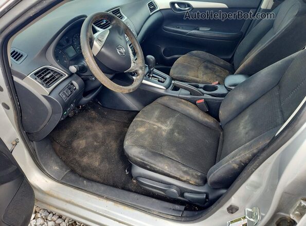 3N1AB7AP6GY301586 2016 NISSAN SENTRA Silver Widok deski rozdzielczej