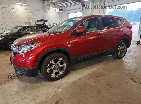 5J6RW2H55HL070986 2017 HONDA CR-V Red Հետևի ձախ