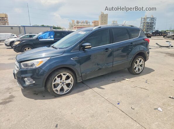 1FMCU0J94KUA62927 2019 FORD ESCAPE Black Задня ліва чверть