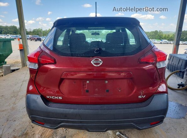 3N1CP5CU9KL565795 2019 NISSAN KICKS Red Vista interior delantera