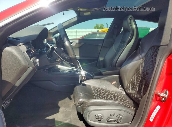 WAUC4CF53JA028194 2018 AUDI S5 Red წინა პანელის ხედი