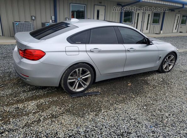 WBA4F7C51HG438476 2017 BMW 4 SERIES Silver Front right