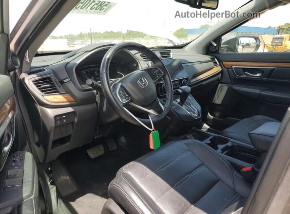7FARW1H85JE021732 2018 HONDA CR-V Silver Սարքավորումների վահանակի տեսք