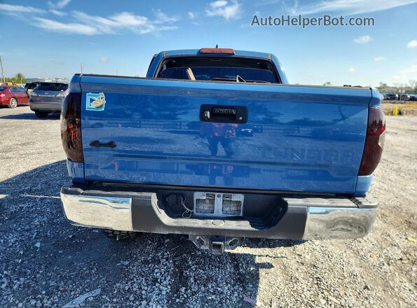 5TFDY5F18MX998175 2021 TOYOTA TUNDRA Blue Вид салону спереду